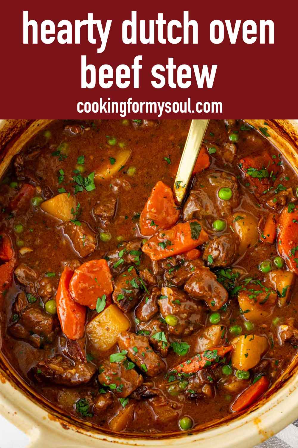 Hearty Dutch oven beef stew